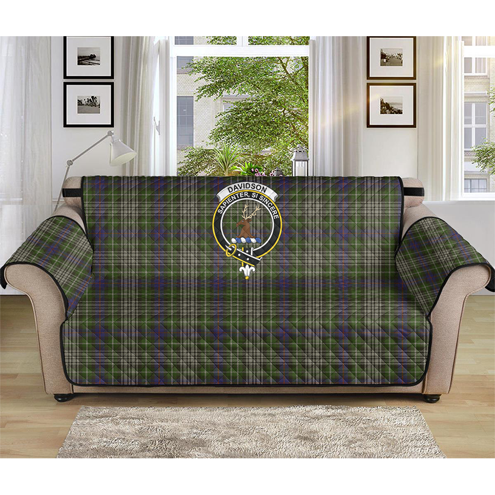 Davidson Tulloch Dress Tartan Crest Sofa Protector