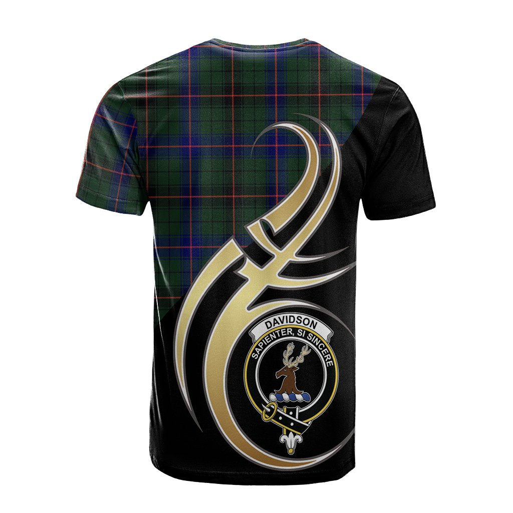 Davidson Modern Tartan T-shirt - Believe In Me Style