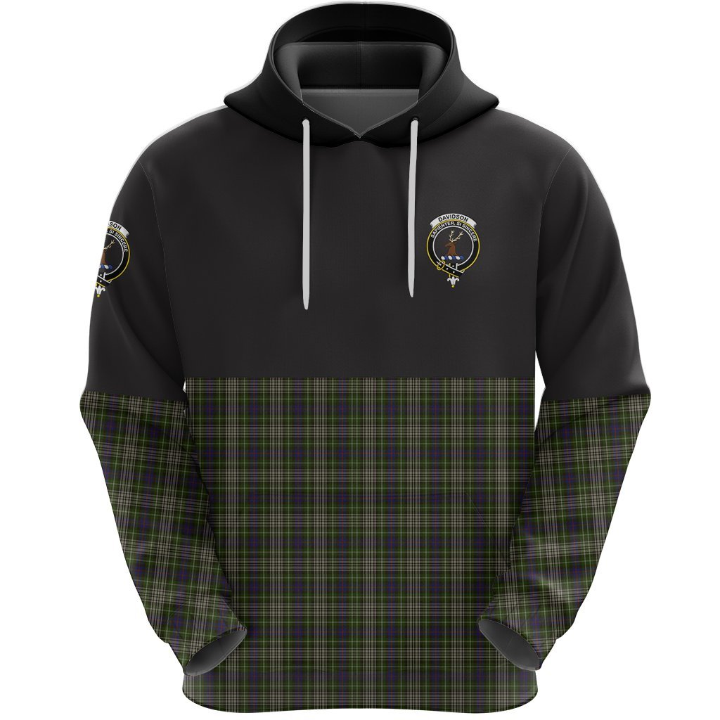 Davidson Tulloch Dress Clan Half Of Tartan Hoodie