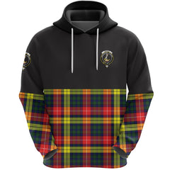 Dewar Clan Half Of Tartan Hoodie