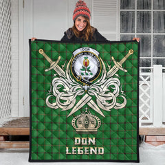 Don Tartan Crest Legend Gold Royal Premium Quilt