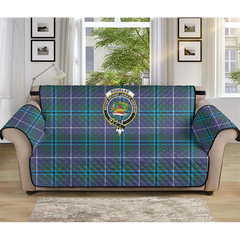 Douglas Modern Tartan Crest Sofa Protector