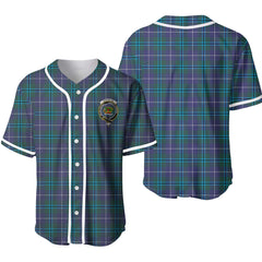 Douglas Tartan Unisex Baseball Jersey