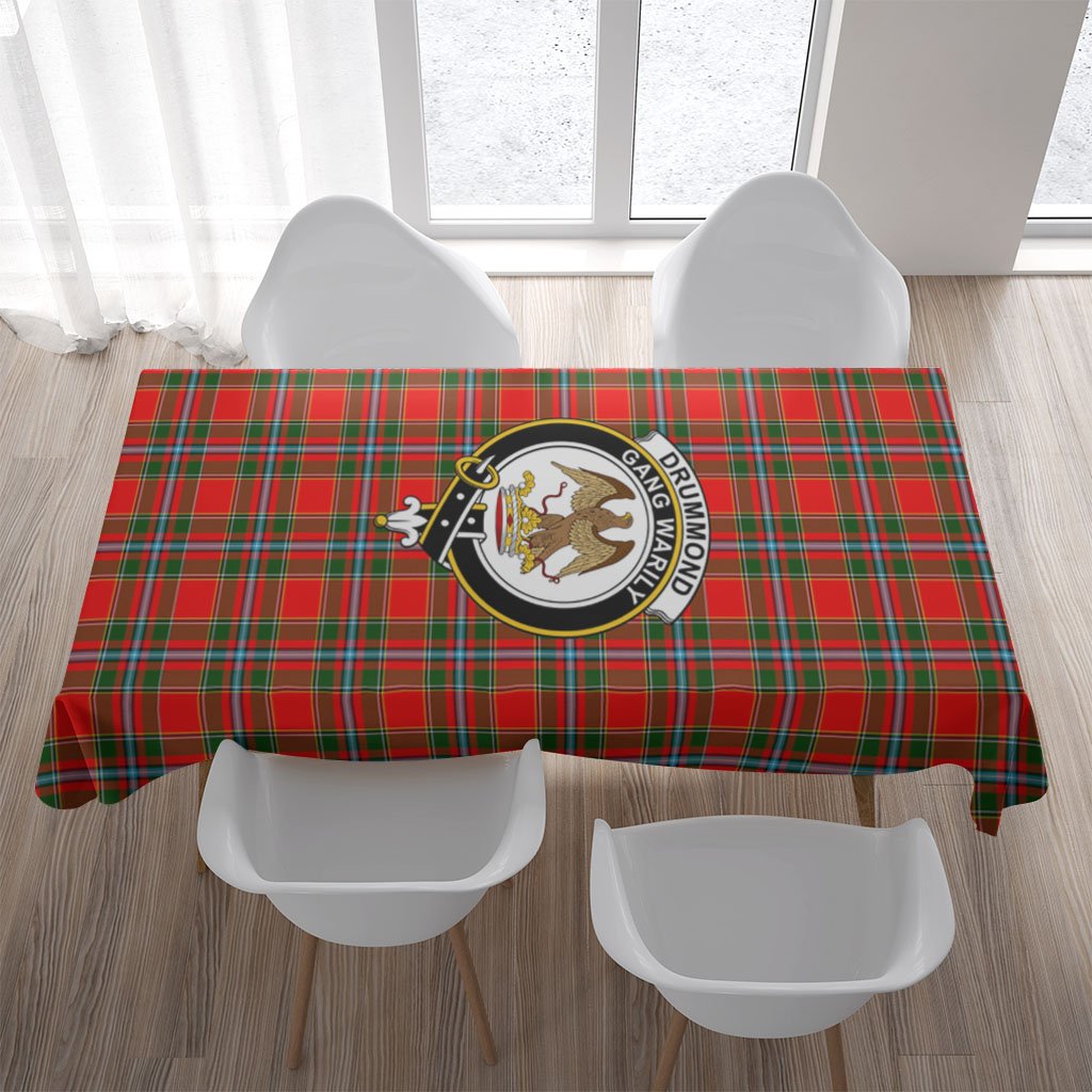 Drummond Tartan Crest Tablecloth