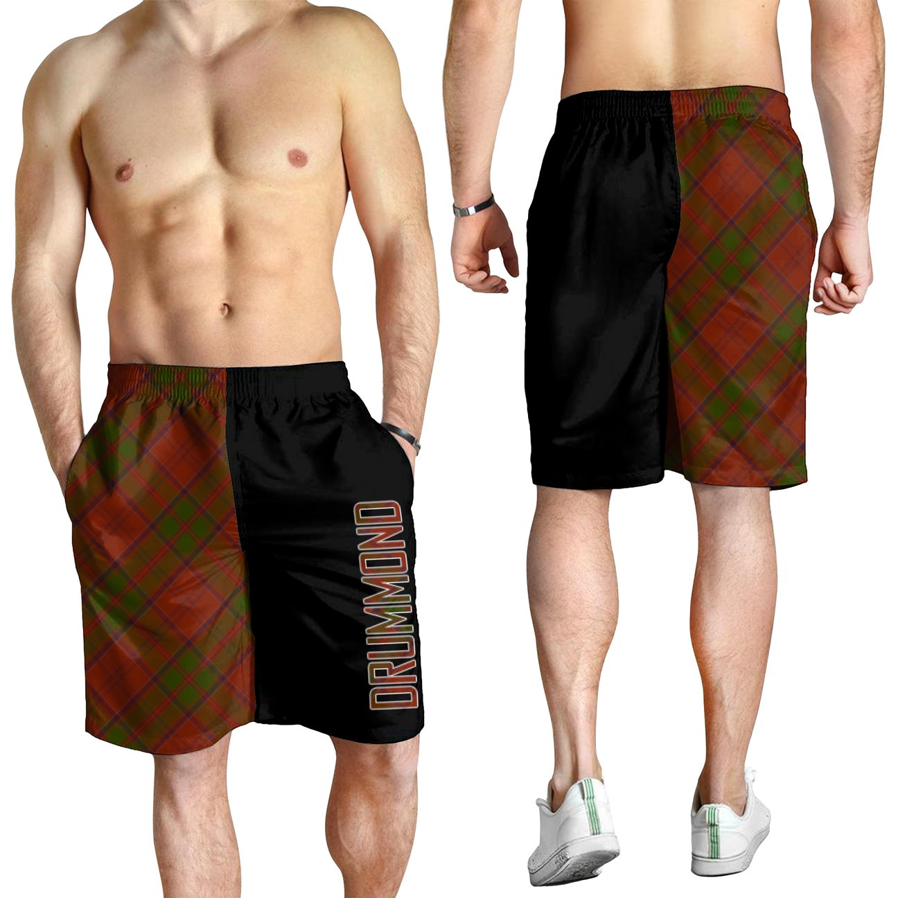 Drummond Tartan Crest Men's Short - Cross Style