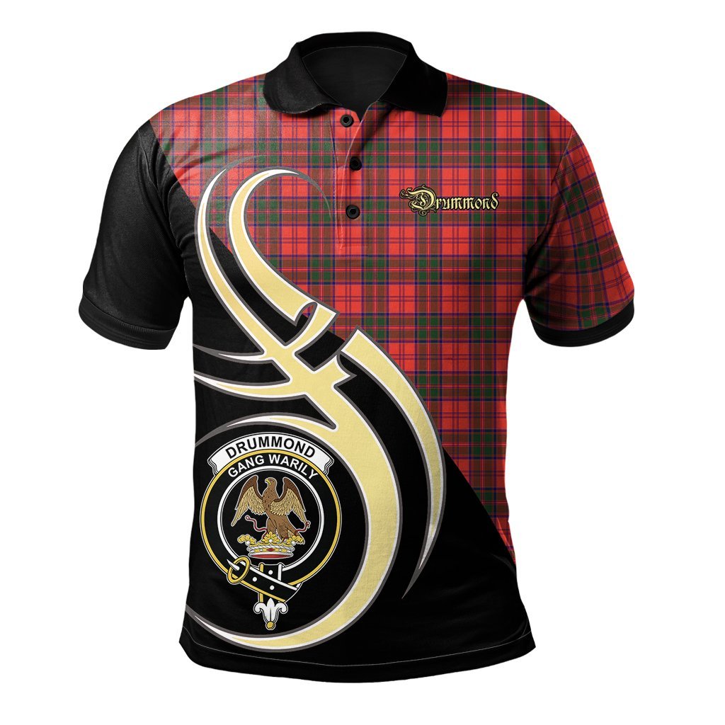 Drummond Modern Tartan Polo Shirt - Believe In Me Style