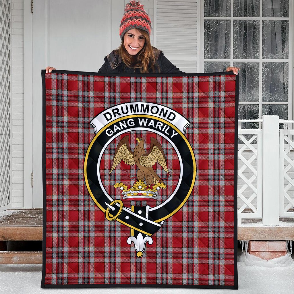 Drummond of Perth Dress Tartan Crest Quilt