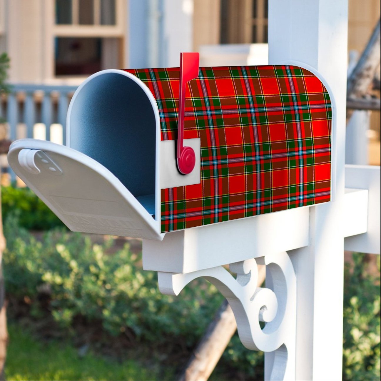 Drummond Of Perth Tartan Crest Mailbox