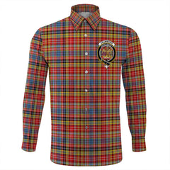 Drummond of Strathallan Tartan Long Sleeve Button Shirt