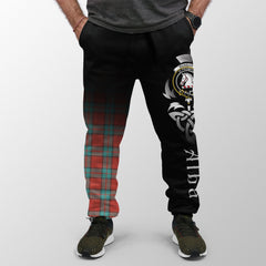 Dunbar Ancient Tartan Crest Jogger Sweatpants - Alba Celtic Style