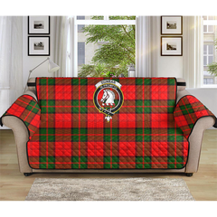 Dunbar Modern Tartan Crest Sofa Protector