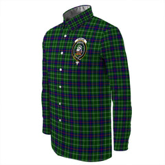 Duncan Modern Tartan Long Sleeve Button Shirt