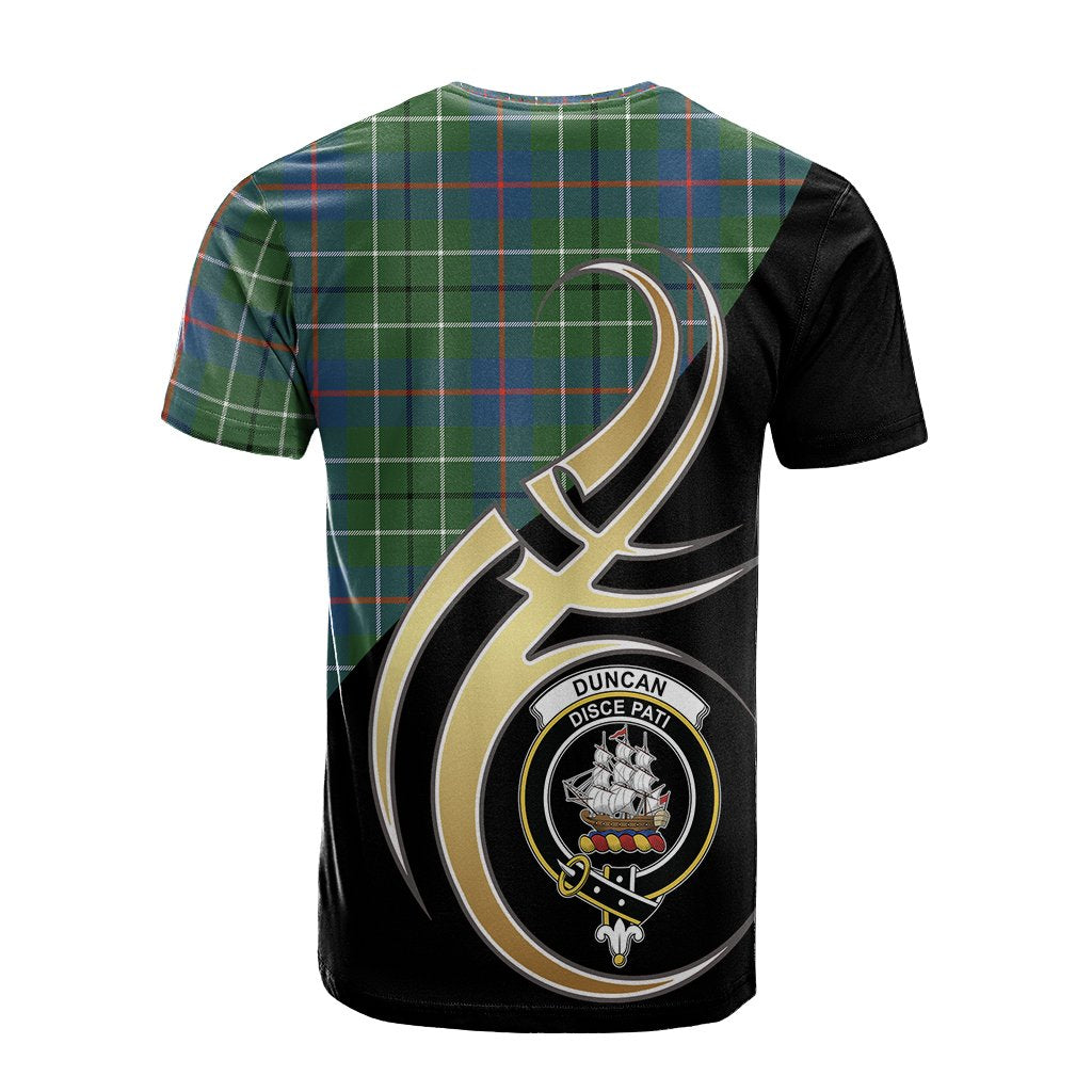 Duncan Ancient Tartan T-shirt - Believe In Me Style