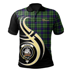Duncan Modern Tartan Polo Shirt - Believe In Me Style