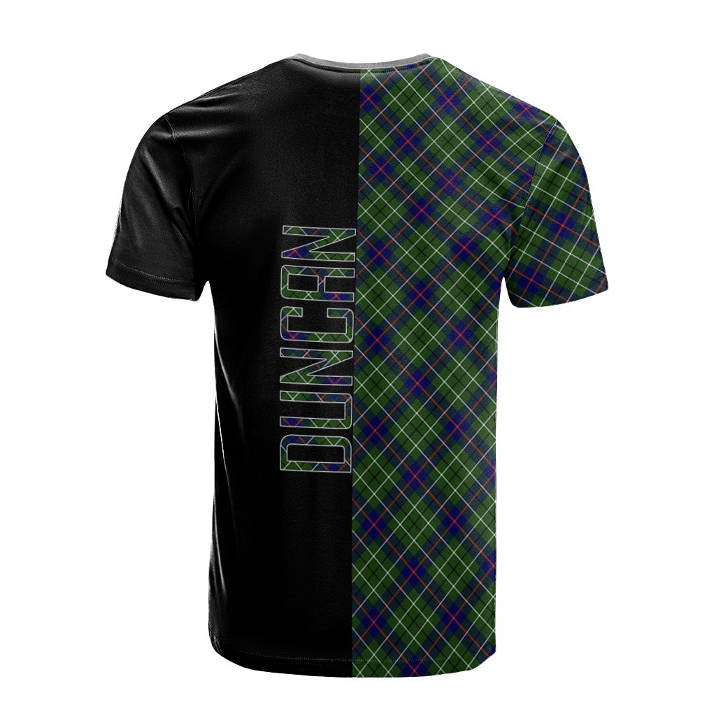 Duncan Modern Tartan T-Shirt Half of Me - Cross Style