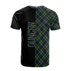 Duncan Modern Tartan T-Shirt Half of Me - Cross Style
