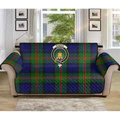 Dundas Modern Tartan Crest Sofa Protector