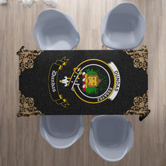 Dundas Crest Tablecloth - Black Style