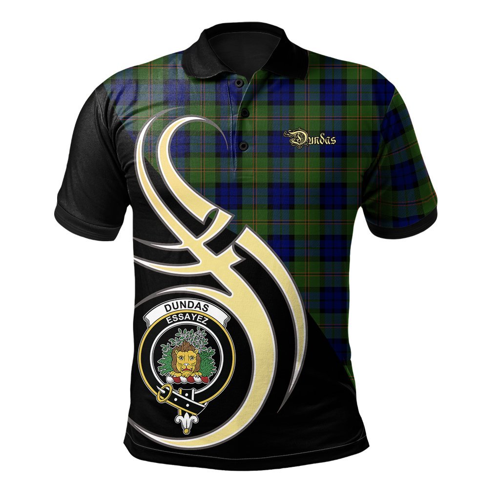 Dundas Modern Tartan Polo Shirt - Believe In Me Style