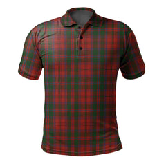 Dundas Red Tartan Polo Shirt