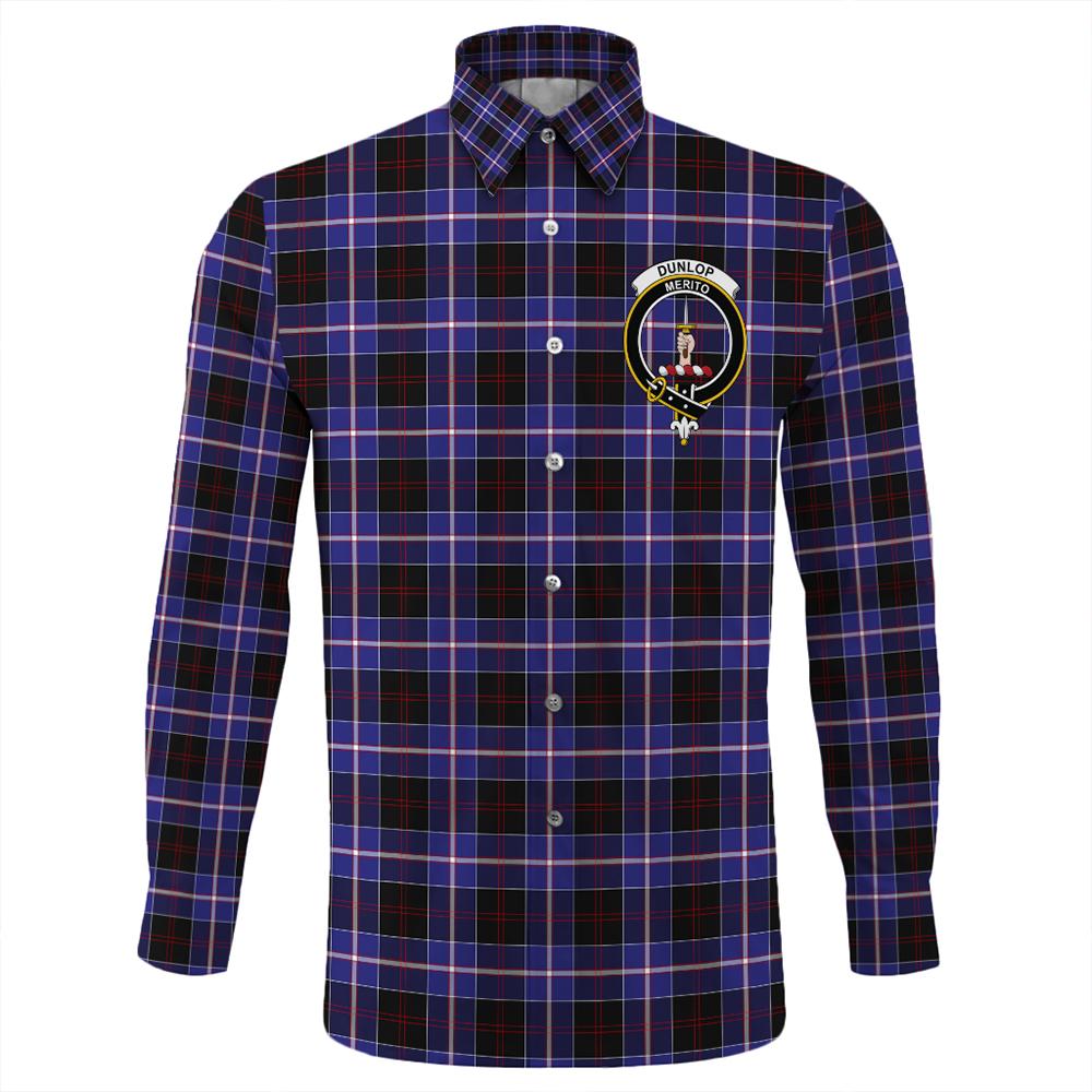 Dunlop Modern Tartan Long Sleeve Button Shirt