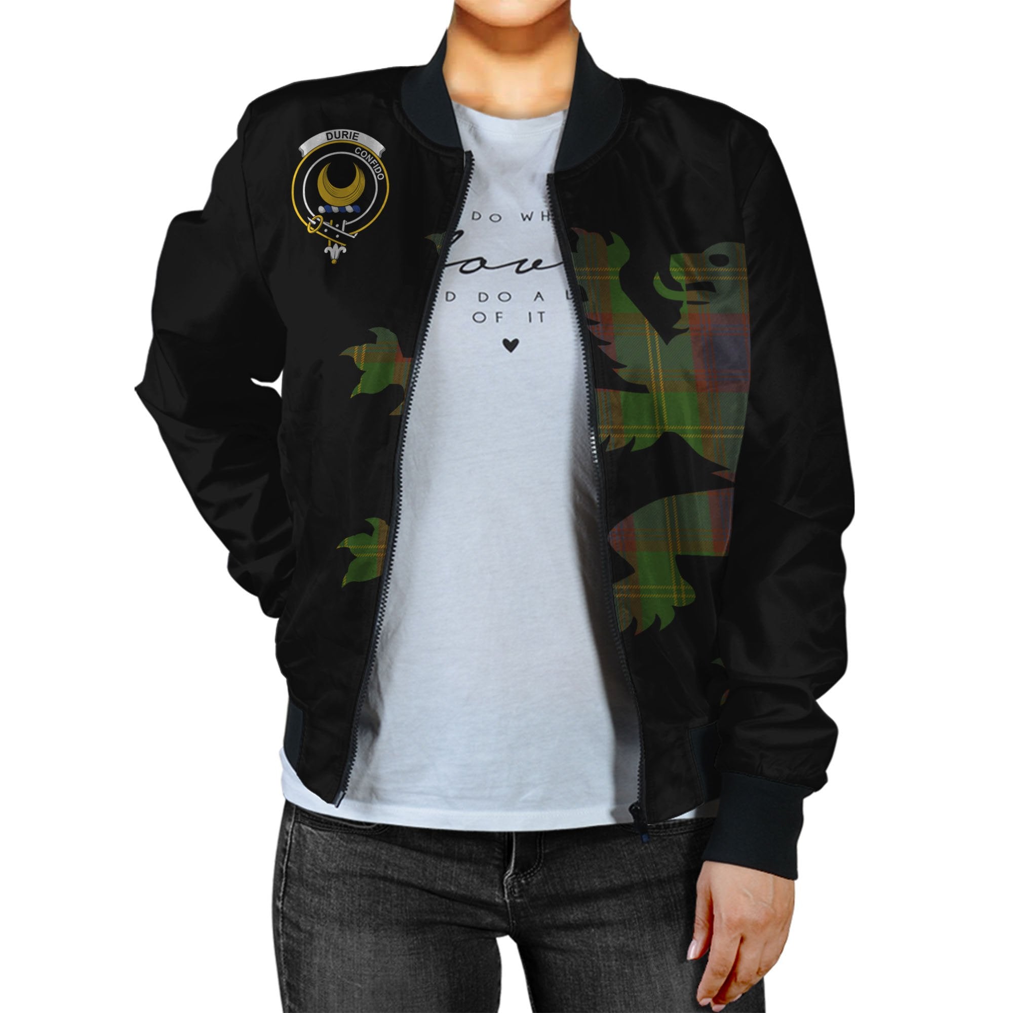 Durie Tartan Bomber Jacket Lion & Thistle