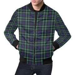 Graham of Montrose Modern Tartan Bomber Jacket