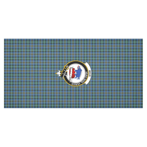 Weir Tartan Crest Tablecloth