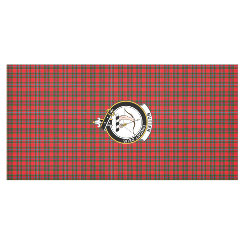 Butter Tartan Crest Tablecloth