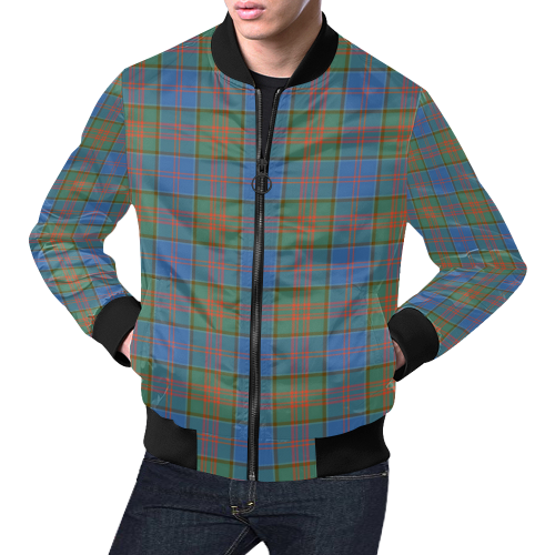 Stewart of Appin Hunting Ancient Tartan Bomber Jacket