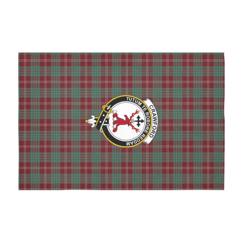 Crawford Tartan Crest Tablecloth