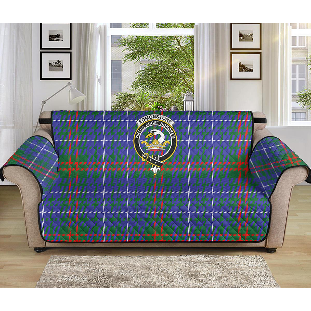 Edmonstone Tartan Crest Sofa Protector