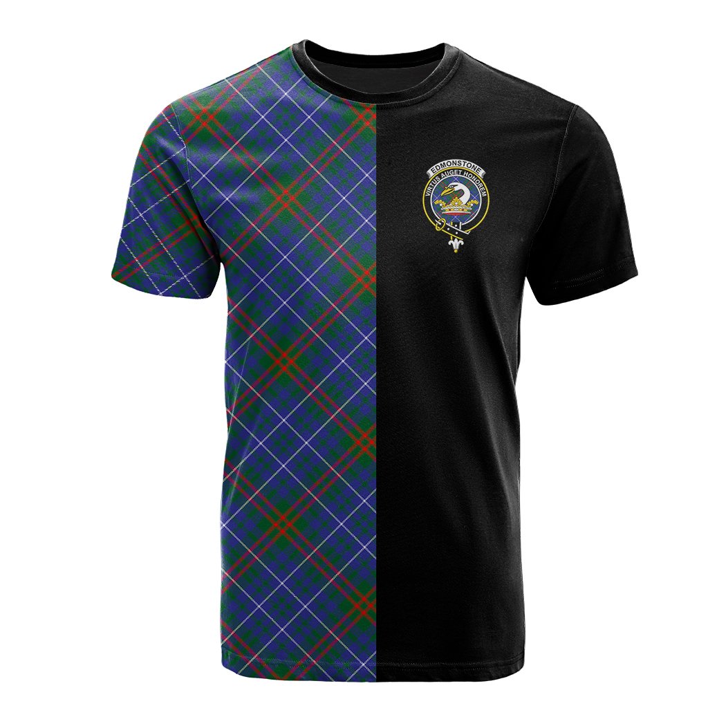 Edmonstone Tartan T-Shirt Half of Me - Cross Style