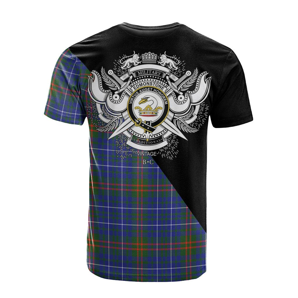 Edmonstone Tartan - Military T-Shirt