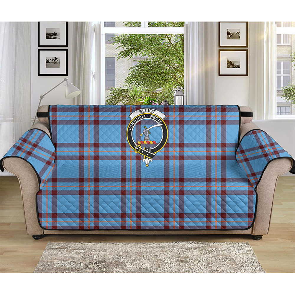 Elliot Ancient Tartan Crest Sofa Protector