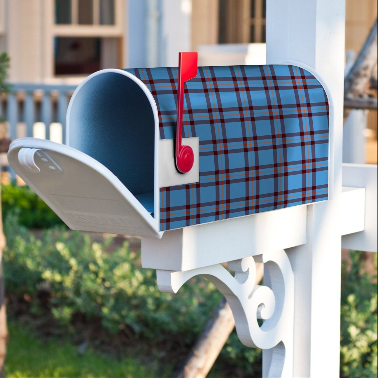 Elliot Ancient Tartan Crest Mailbox