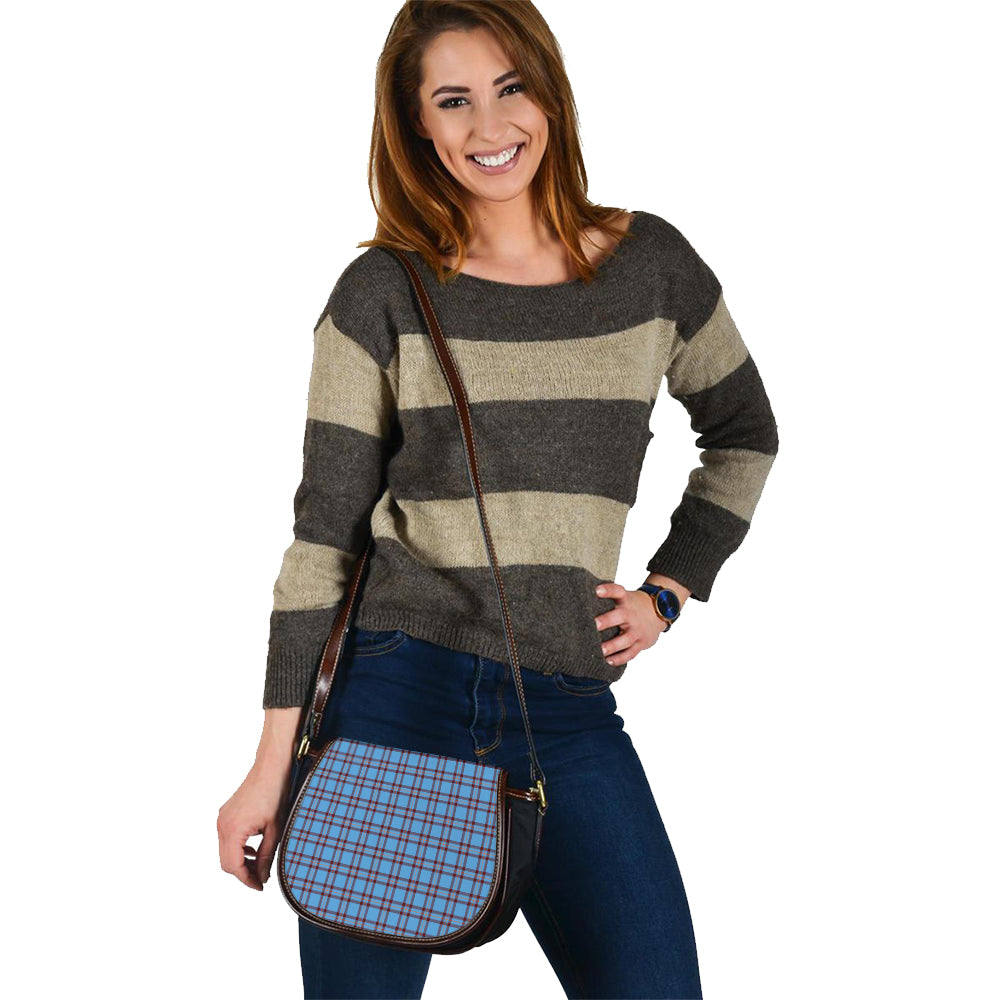 Elliot Ancient Tartan Saddle Handbags