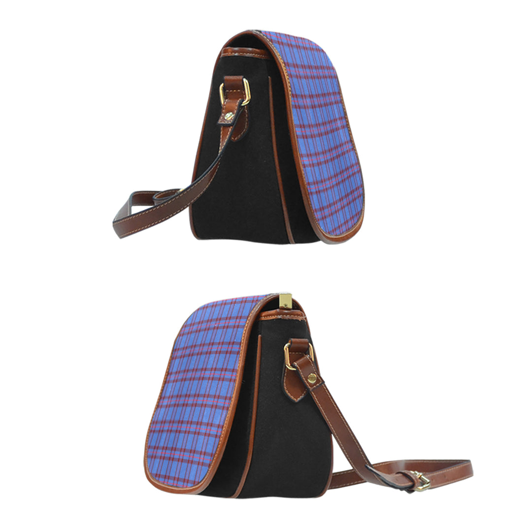 Elliot Modern Tartan Saddle Handbags