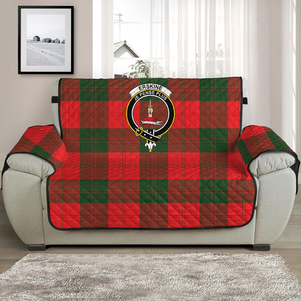 Erskine Modern Tartan Crest Sofa Protector