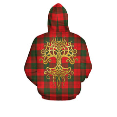 Erskine Modern Tartan Hoodie - Tree Of Life