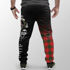 Erskine Modern Tartan Crest Jogger Sweatpants - Alba Celtic Style