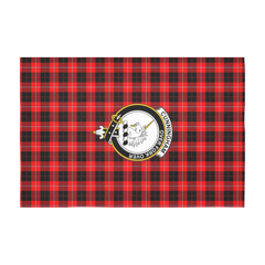 Cunningham Tartan Crest Tablecloth