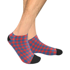 Galloway Red Tartan Ankle Socks