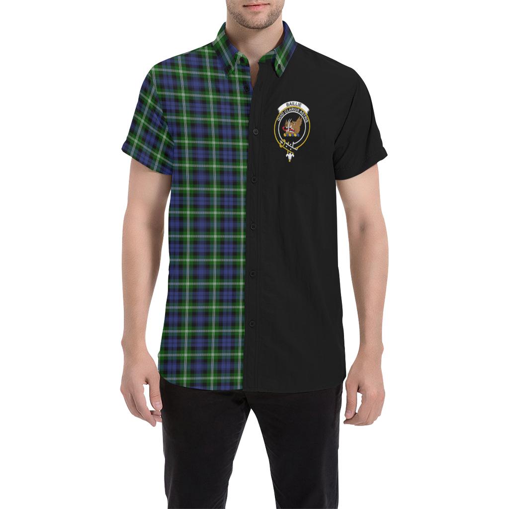 Baillie Modern Tartan Crest Men Shirt