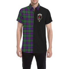 Armstrong Modern Tartan Crest Men Shirt