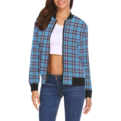 Elliot Ancient Tartan Bomber Jacket