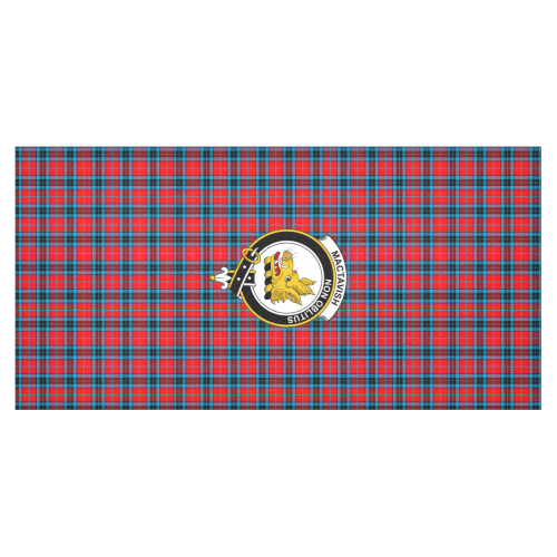 MacTavish Tartan Crest Tablecloth