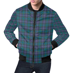 Douglas Modern Tartan Bomber Jacket