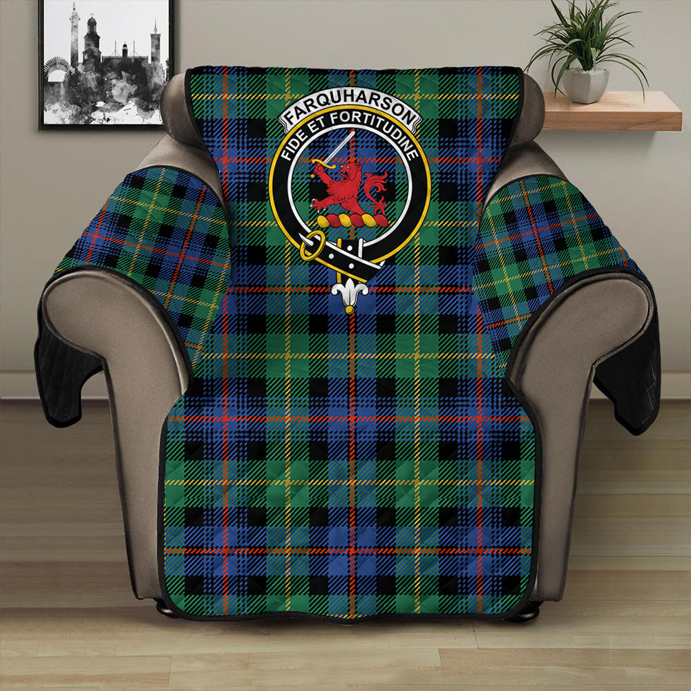 Farquharson Ancient Tartan Crest Sofa Protector