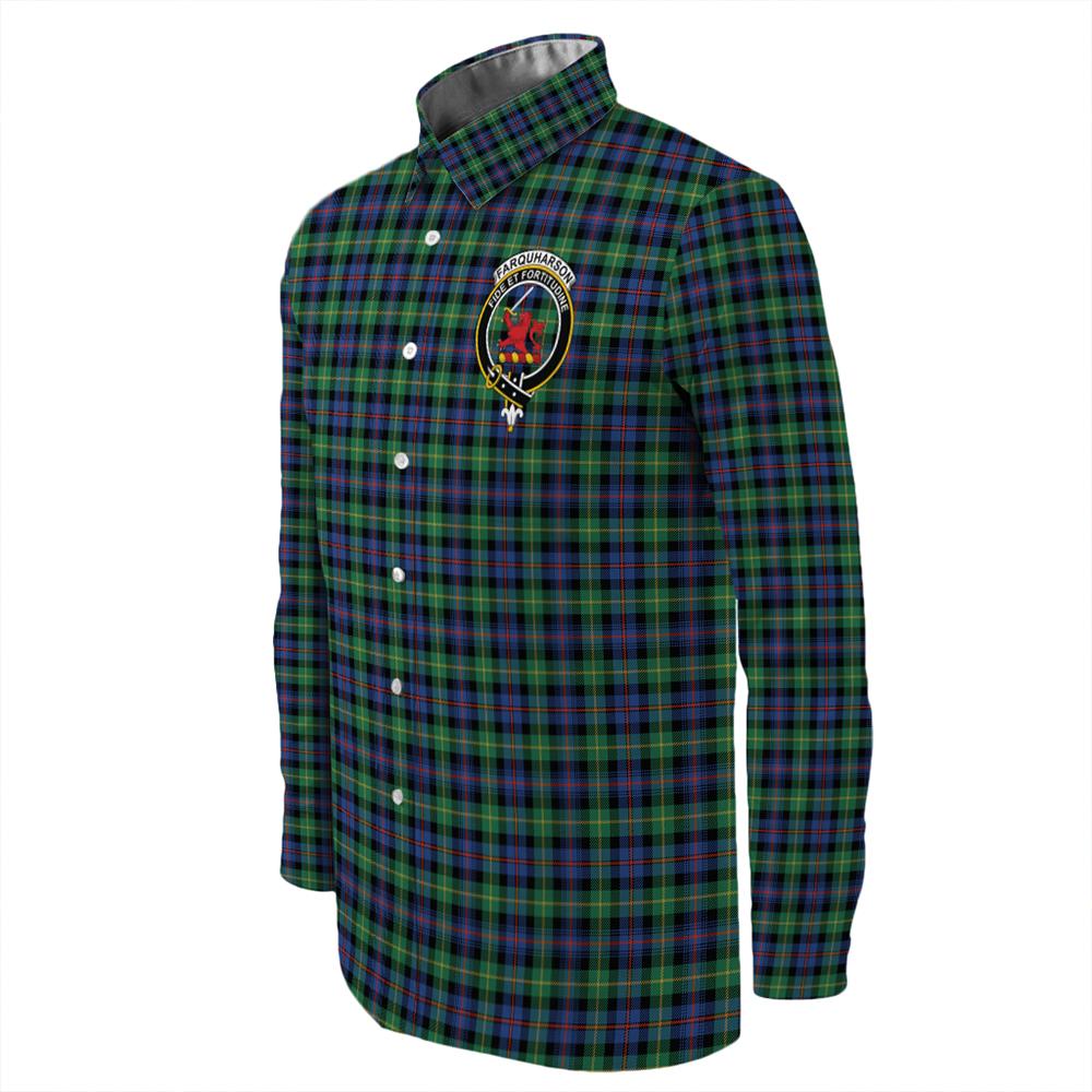 Farquharson Ancient Tartan Long Sleeve Button Shirt